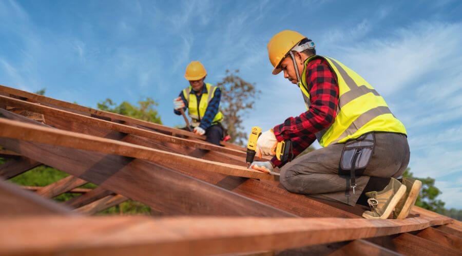 GAF Grand Sequoia installation in Nicasio, CA